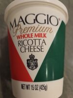 Maggio, premium whole milk ricotta cheese