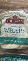 Wraps Savory Spinach