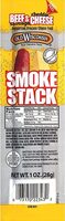 Beef Sausage & Cheddar Cheese Smoke Stack