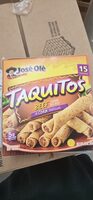 Taquitos beef in corn tortillas