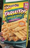 Taquitos Chicken Cheese in Flour Tortillas