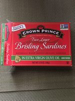 Two Layer Brisling Sardines In Extra Virgin Olive Oil