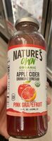 Organic prebiotic apple cider drinking vinegar