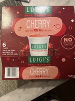 Cherry real italian ice, cherry