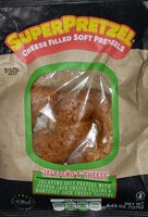 Cheese filled soft pretzel
