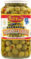 Manzanilla olives stuffed