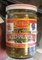 Hot & sweet diced jalapeños