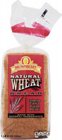 Natural wheat bread