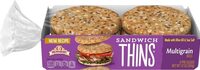Multigrain sandwich thins count