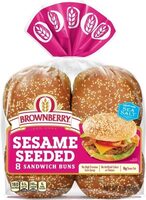 Sesame seeded sandwich buns count