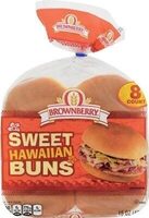 Sweet Hawaiian Sandwich Buns