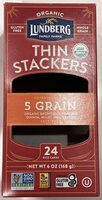 Organic Thin Stackers 5 Grain Salt-Free