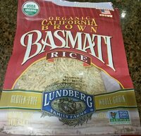Organic California Brown Basmati Rice