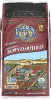 Organic California Brown Basmati Rice