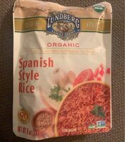Organic spanish style rice
