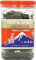 Teriyaki nori seaweed hot and spicy