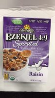 Ezekiel 4:9, Raisin Sprouted Flourless Flake Cereal