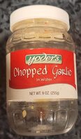 Chopped garlic