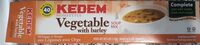 Vegetable with barley soup mix