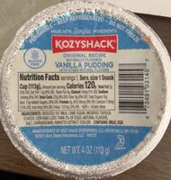 Vanilla pudding