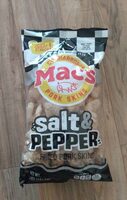 Mac's chicharrones pork skin salt and pepper fried pork skins