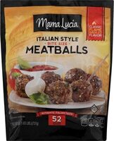 Italian-style meatballs mini size