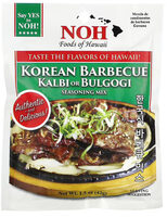 NOH Foods of Hawaii, Korean Barbecue Kalbi or Bulgogi Seasoning Mix