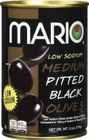Foods low sodium black olives