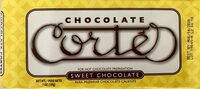 Chocolate cortes sweet chocolate