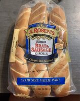Jumbo Brat & Sausage Rolls