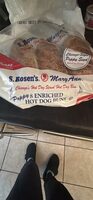 8 enriched hot dog buns