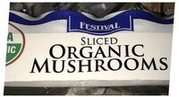 Mushrooms, Organic Sliced