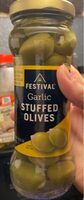 Garlic stuffed olives