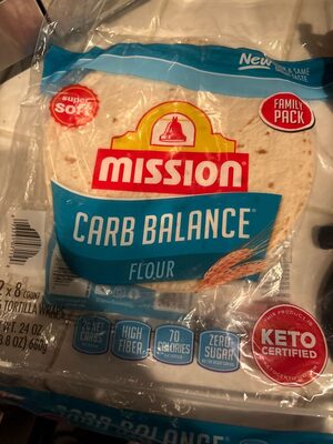 Carb Balance Flour Tortilla Wraps