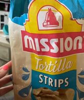 Sea salt tortilla strips, sea salt