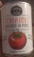 Tomatoes crushed in puree