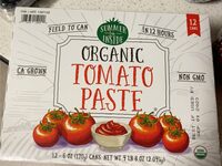 Organic tomato paste