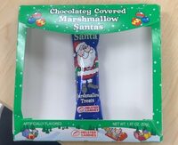 Chocolatey Covered Masrshmallow Santas