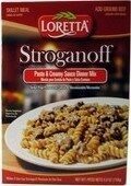 Stroganoff pasta & creamy sauce dinner mix
