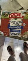 MOZZARELLA CHEESE Italian Style PART SKIM