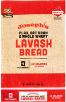 Joseph's, Flax, Oat Bran & Whole Wheat Lavash Bread