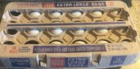 Cage free extra large eggs
