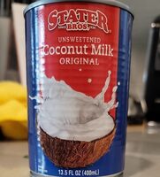 Unsweetened coconut milk
