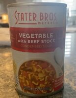 Vegetable with beef stock