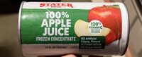 100% apple juice frozen concentrate