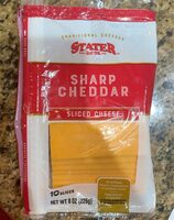 Sharp cheddar sliced cheese