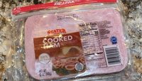 Cooked ham with natural juices
