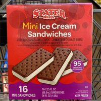 Mini ice cream sandwiches