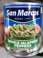 San marcos, whole jalapeno peppers