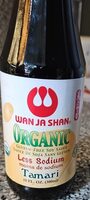 Organic less sodium tamari sauce